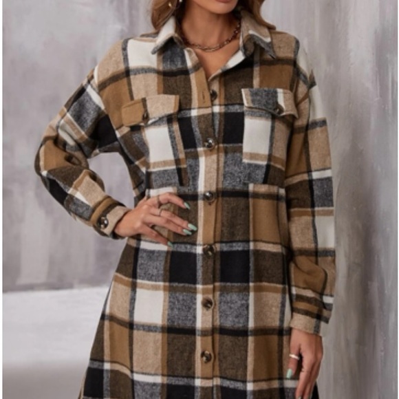 Luxe plaid coat - Picture 5 of 5